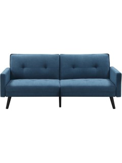 Canapé lit bleu H86 cm ENOC