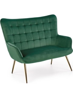 Canapé design velours vert...