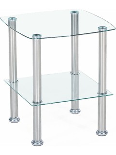 Table basse verre et pieds...