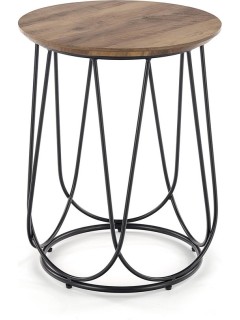 Table basse ronde bois et...