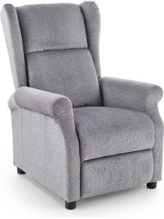 Fauteuil relax gris H107 cm...