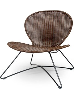 Fauteuil design pieds métal...