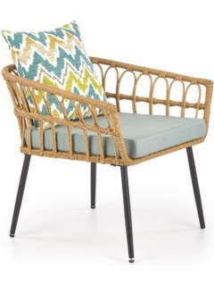 Fauteuil multicolore et...