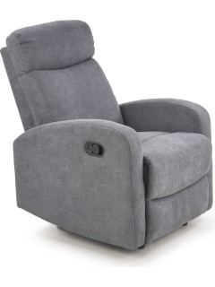 Fauteuil relax gris H79 cm...