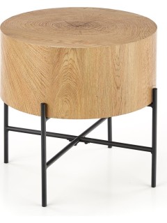 Table basse ronde bois H45...