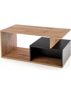 Table basse bois et noir...