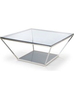 Table basse carrée verre...