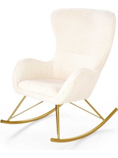 Fauteuil à bascule mouton...