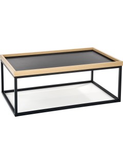 Table basse bois clair et...