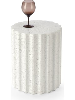 Table basse ronde en pierre...