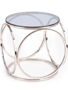 Bout de canapé design verre...