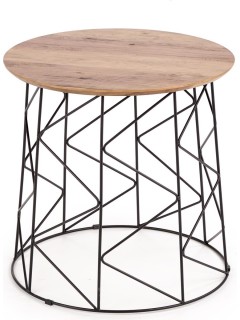 Bout de canapé bois et pied...