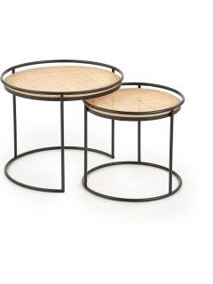 Tables gigognes rondes...