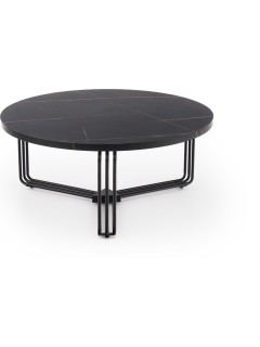 Bout de canapé noir et doré...