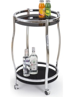 Table desserte noir H71 cm...