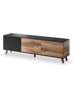 Meuble TV design bois et...