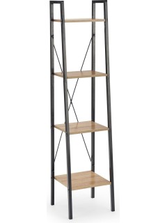 Étagère design bois et noir...