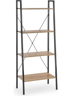 Étagère design bois et noir...