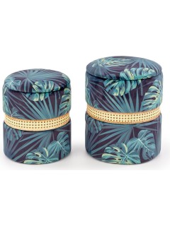 Pouf design multicolore...