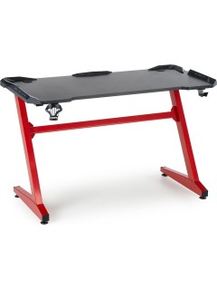Bureau design noir et rouge...