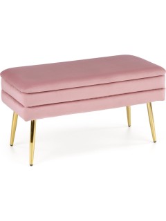 Banc design rose et pieds...