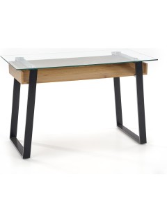 Bureau design verre, bois...