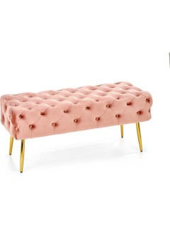 Banc design rose et pieds...