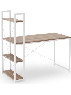 Bureau design bois et blanc...