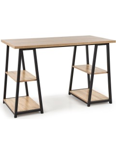 Bureau design bois et noir...
