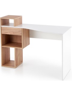 Bureau design bois et blanc...