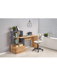 Bureau design bois clair et...