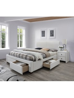 Lit double avec tiroirs...