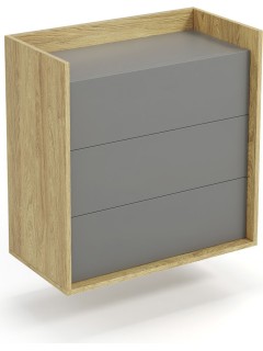 Commode design bois clair...