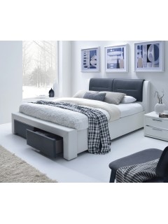 Lit double avec tiroirs...