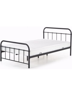 Lit minimaliste métal noir...