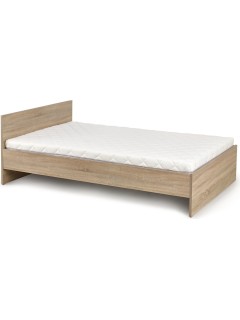 Lit simple design bois l90...