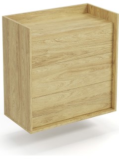 Commode design bois H83 cm...
