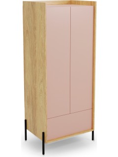 Armoire design bois, rose...