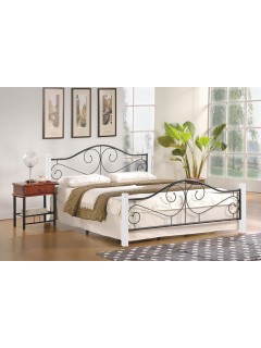 Lit double bois massif...