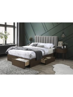 Lit simple avec tiroirs...