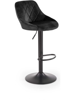 Tabouret de bar tissu et...