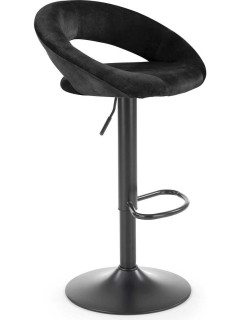 Tabouret de bar tissu et...