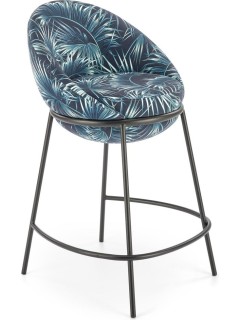 Tabouret de bar tissu...