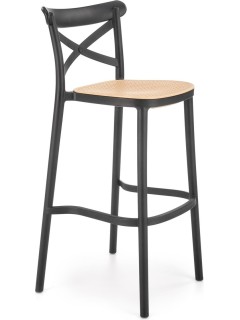 Tabouret de bar simple bois...