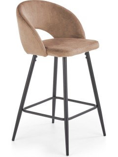 Tabouret de bar velours...