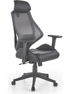 Chaise de bureau gris et...