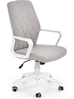 Chaise de bureau gris et...