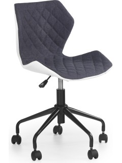 Chaise de bureau gris et...