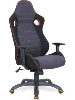 Chaise de bureau gris -...