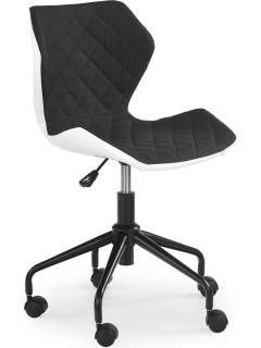 Chaise de bureau noir et...